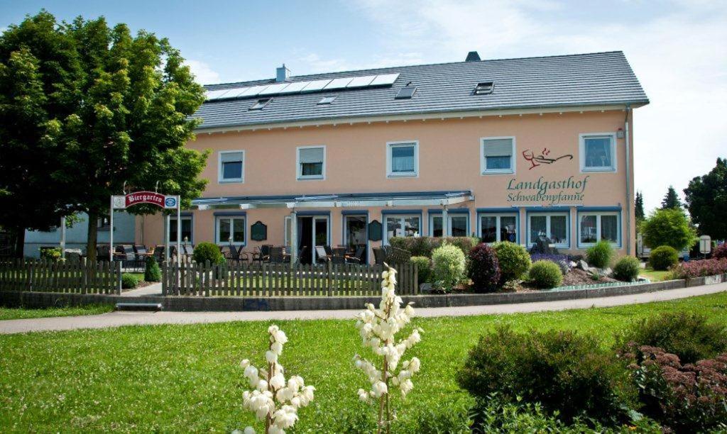 Landgasthof Schwabenpfanne Erbach an der Danau Dış mekan fotoğraf
